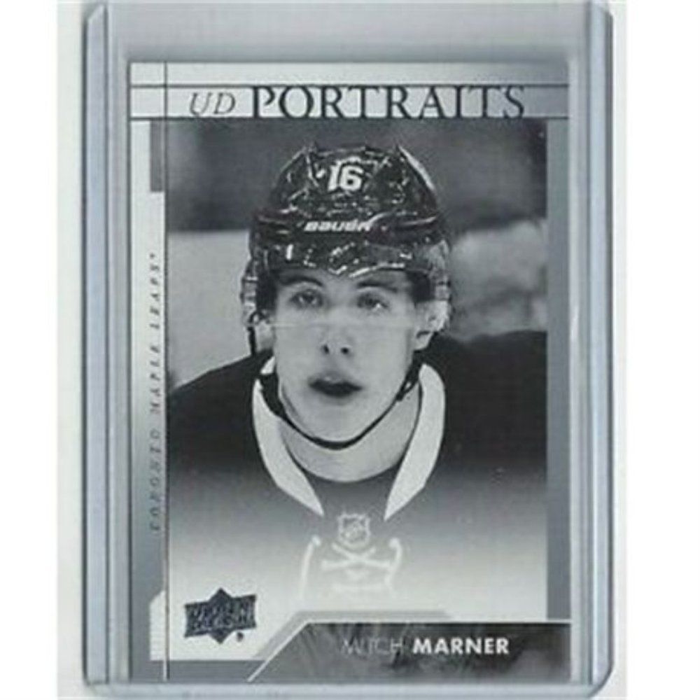 2017-18 MITCH MARNER UD PORTRAIT CARD #P-13
